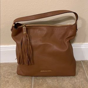 Michael Kora leather shoulder bag